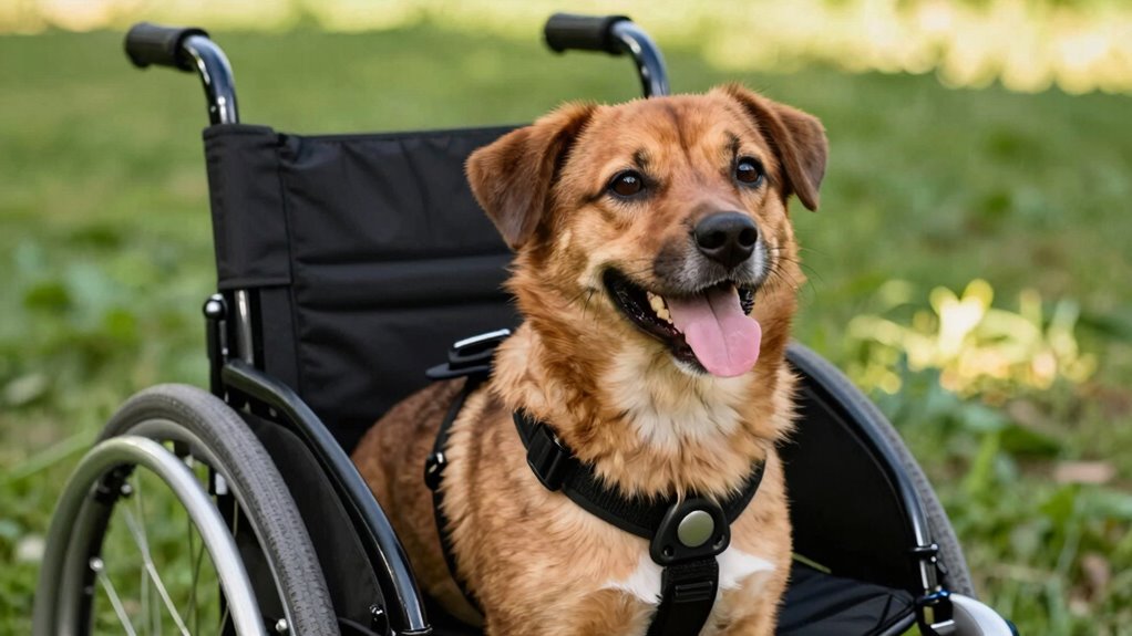 proper dog wheelchair fit