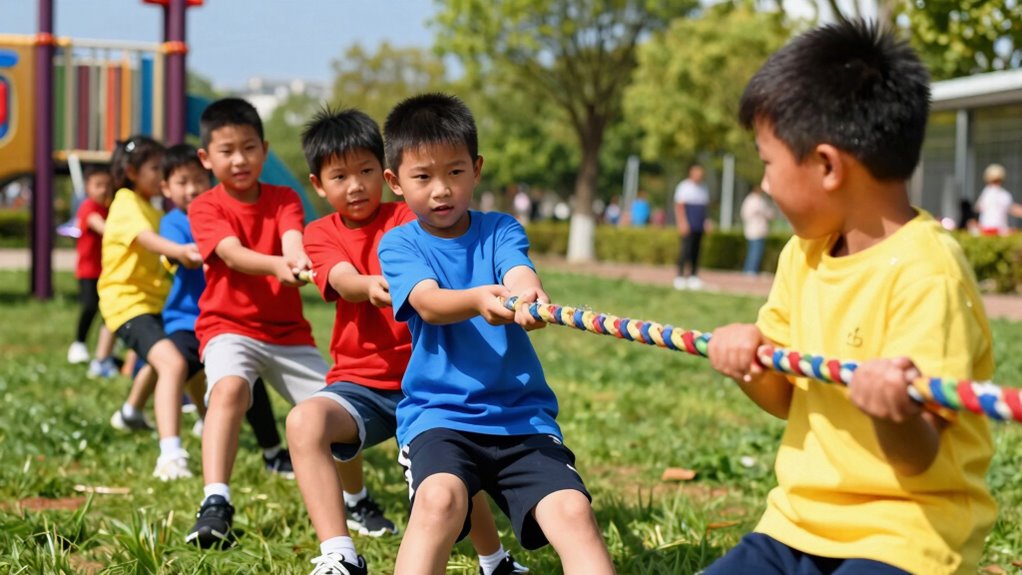 proper tug of war rules