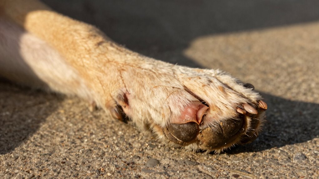 protecting paws from heat
