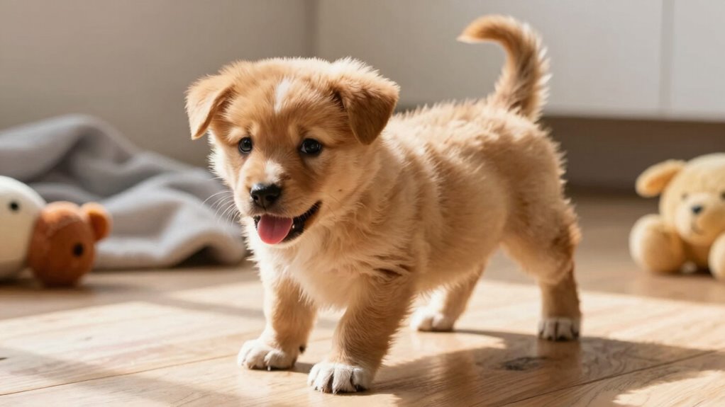 puppy energy transitioning to rest