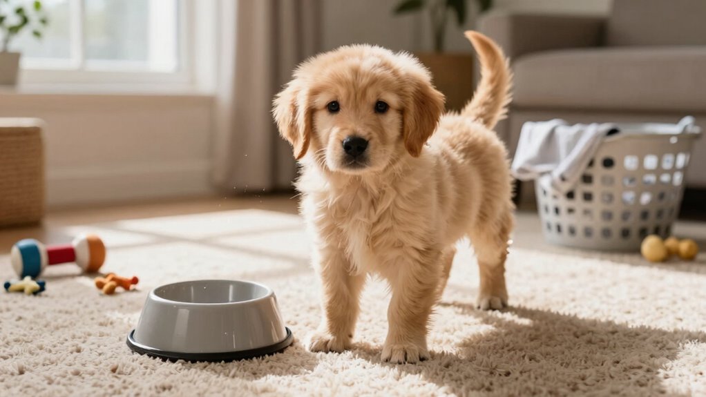 puppy regression after training