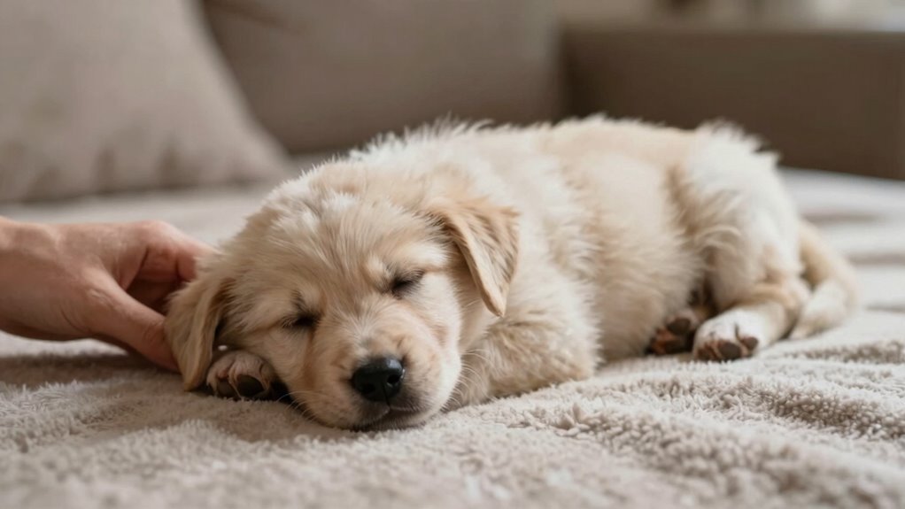 puppy relaxation through socialization
