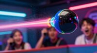 rapid excitement from ball launchers