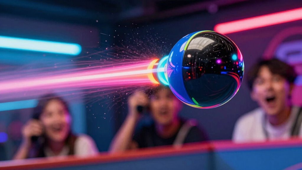 rapid excitement from ball launchers
