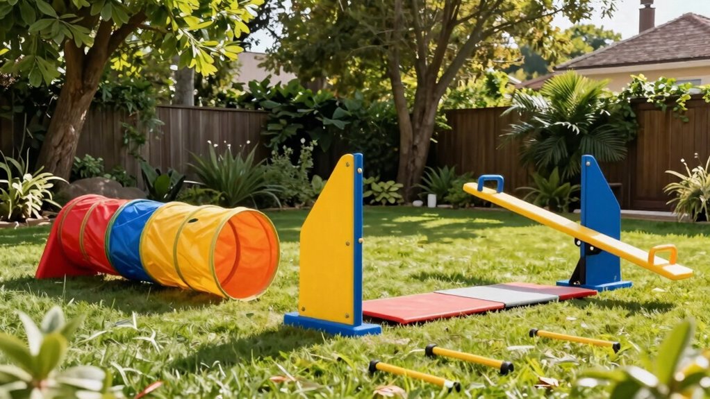 safe fun backyard agility