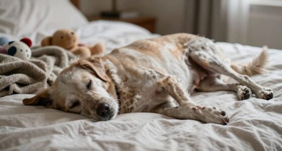 senior dogs sleep pattern