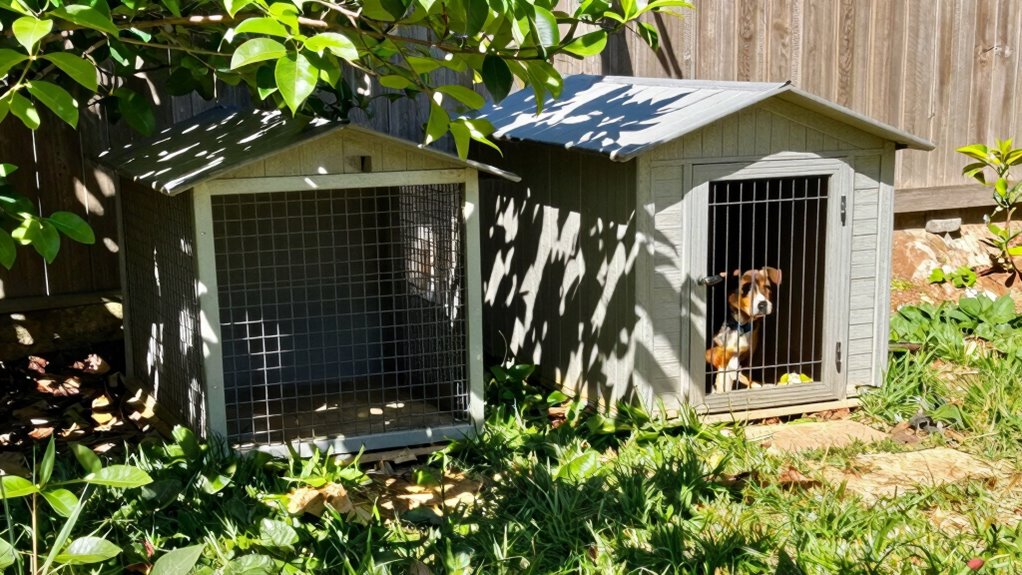 shade over kennel size
