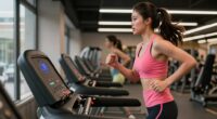 skipping treadmill warmups