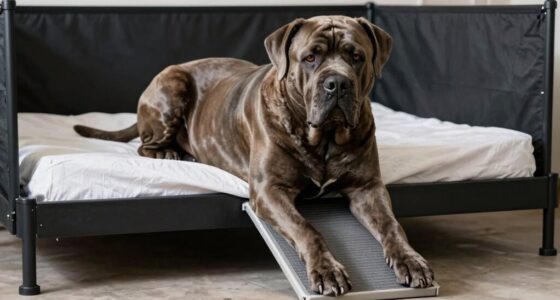 spacious beds for large dogs