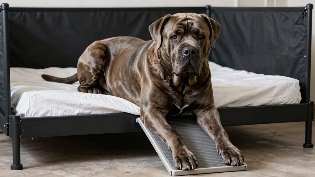 spacious beds for large dogs