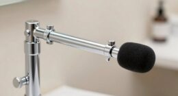 stable grooming arm setup