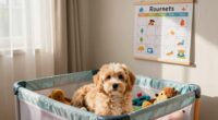 structured puppy care routine