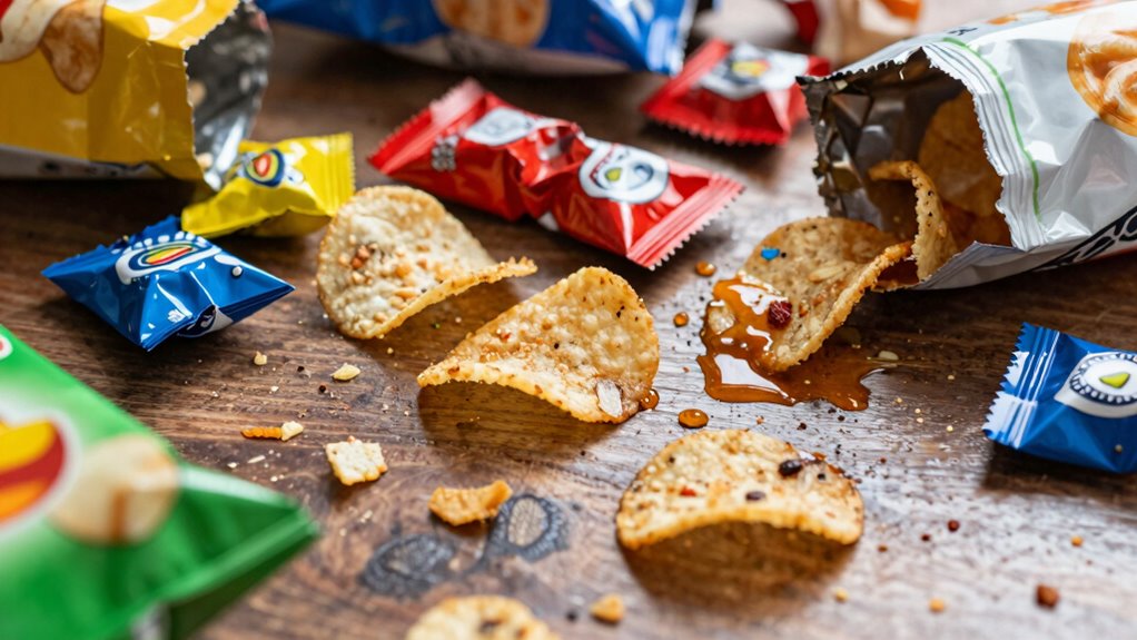 unhealthy snack digestion risk