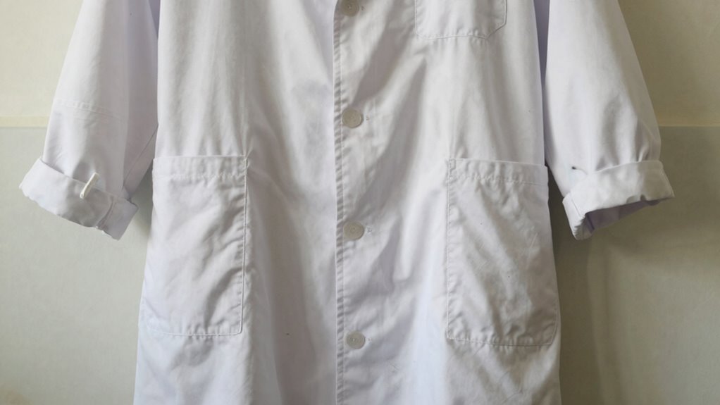 white coat symbolizes trust