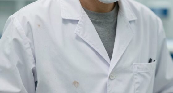 white coats reveal dirt
