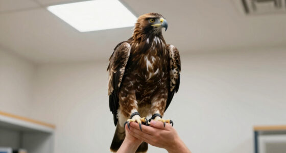 Big Bear eaglet Sandy took a scary tumble. See how she's doing