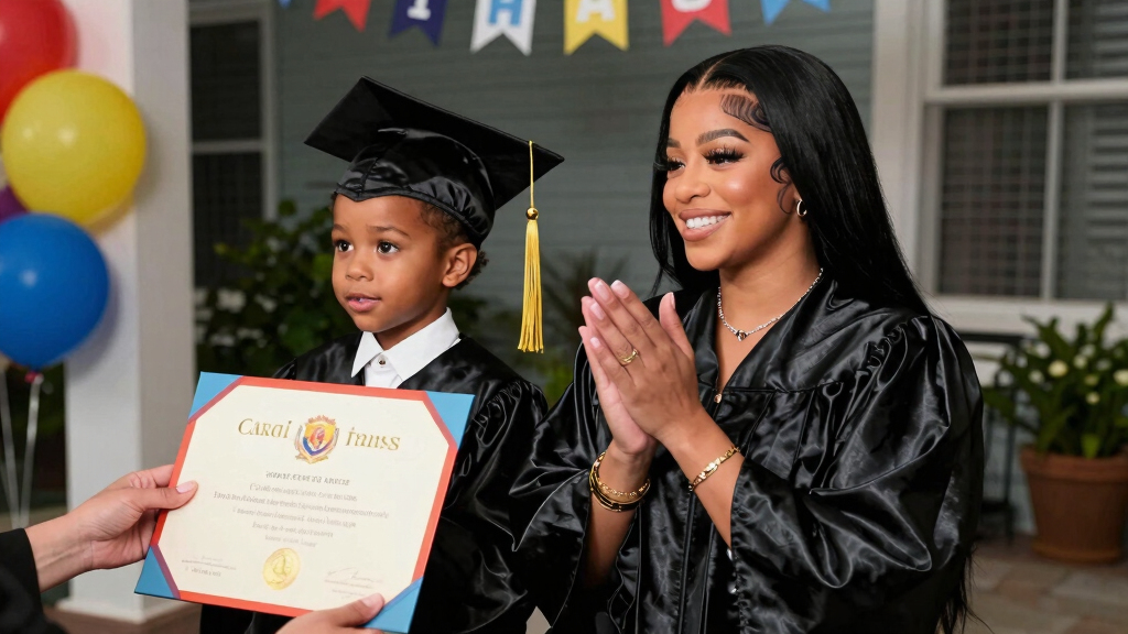 Cardi B Celebrates Son Wave, 4, as He Graduates from Preschool: 'That's My Boy'