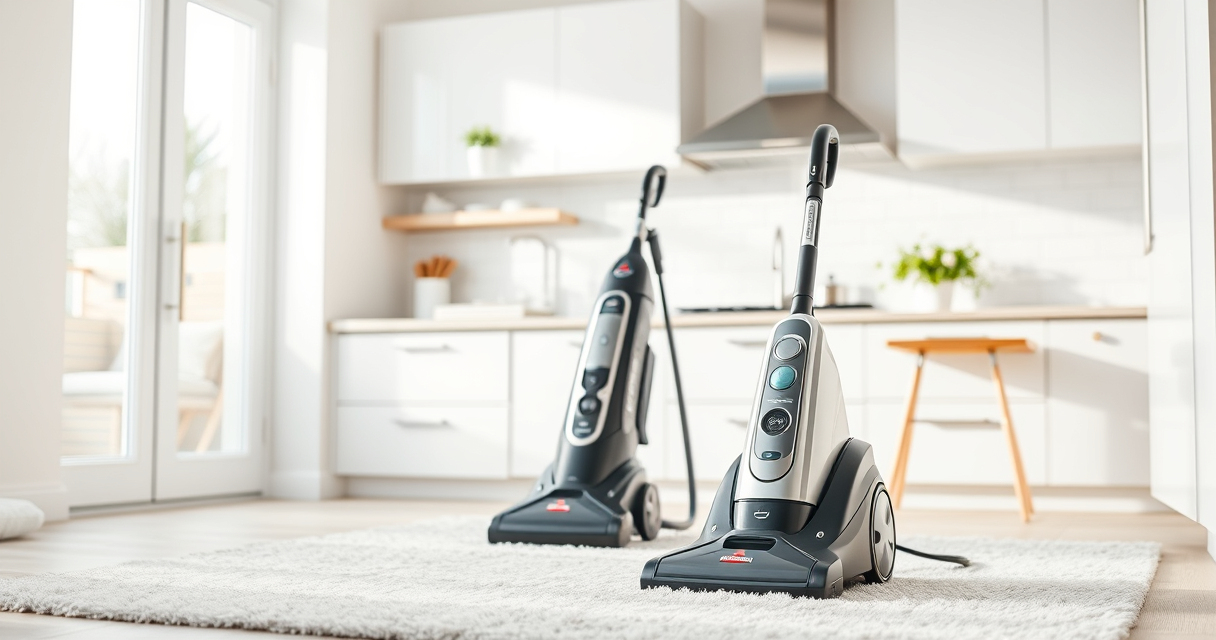 Bissell SpotClean Pro vs Bissell CrossWave: Full Comparison
