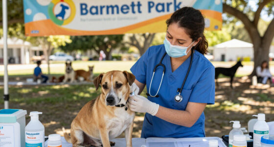 Orange County Animal Services vaccinates, microchips 500 dogs at Barnett Park
