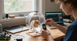 A Physicist Rigged His Pet Hamster’s Wheel To Upload To Strava