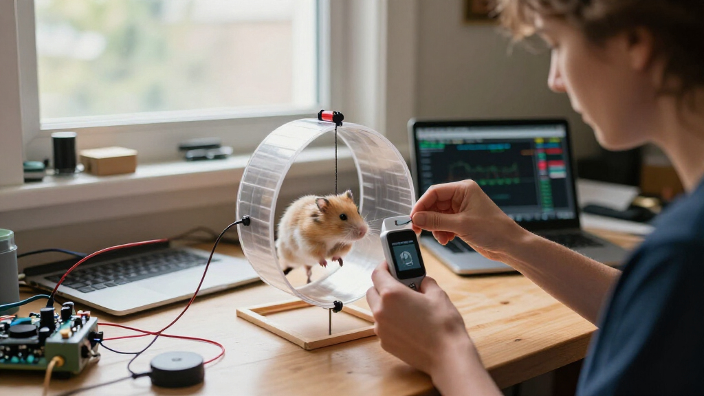 A Physicist Rigged His Pet Hamster’s Wheel To Upload To Strava