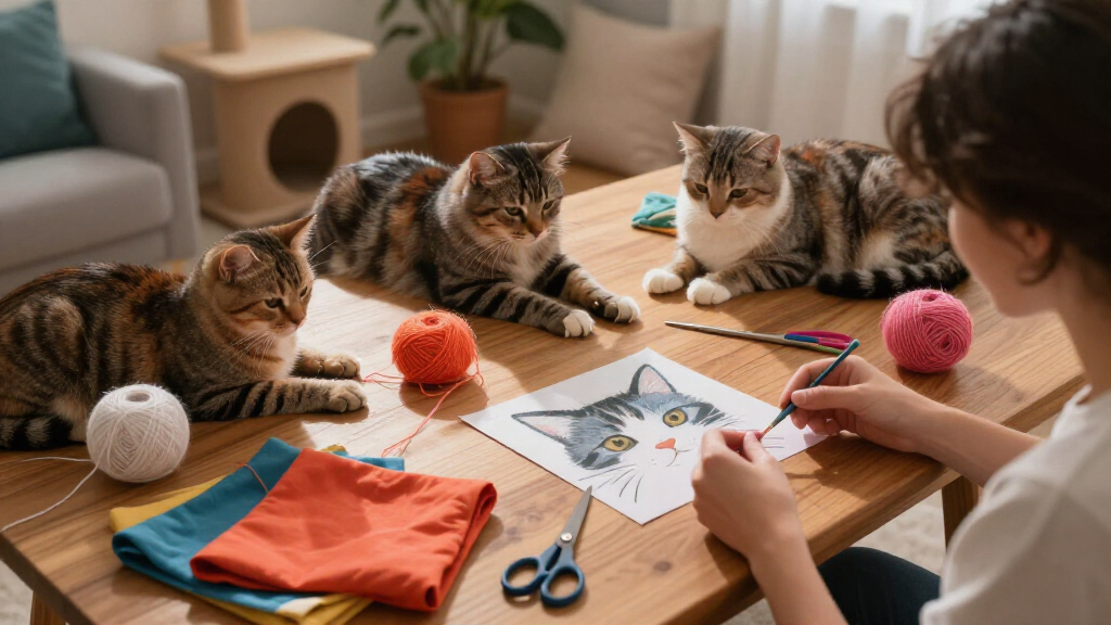 Cats Living Together