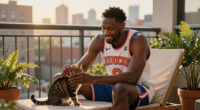 Knicks' OG Anunoby Explains Why He's Helping Cats And Shares A Message For Pet Owners