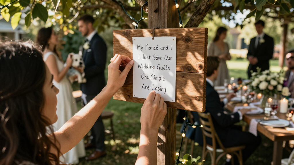 My Fiancé And I Just Gave Our Wedding Guests One Simple Rule. People Are Losing Their Minds.