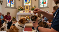 Annual Blessing Of The Pets At St. Raphael Church Brings Pet Community Together