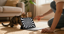 Cats Can See Optical Illusions