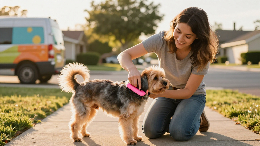 Mobile Pet Groomer Gets Tails Wagging With Its Pup Makeovers