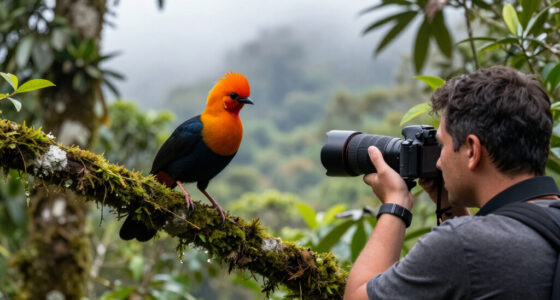 The Majestic Andean Cock-of-the-rock