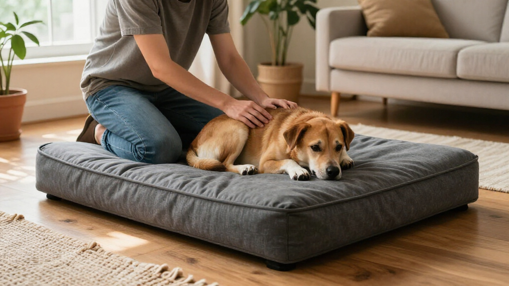 42" Comfort Expression Orthopedic Bolster Dog Bed $21,50 & More + Free S&H