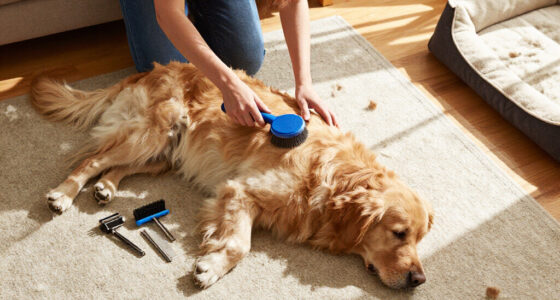 Prime Members: 2-Pc Saccison Dog Grooming Slicker Brush & Stainless Steel Comb $5 + Free S&H