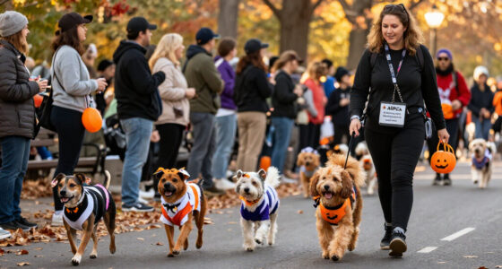The ASPCA Participates In The 36Th Annual Tompkins Square Halloween Dog Parade