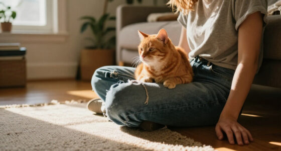 This Is Miez's "I Want Your Full And Undivided Attention But Do Not Want To Be Pet" Spot